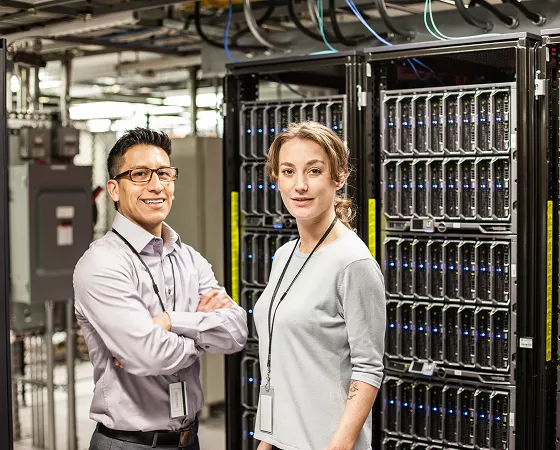 Diagram showing interconnected software applications